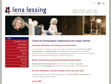 Tablet Screenshot of lena-lessing.de